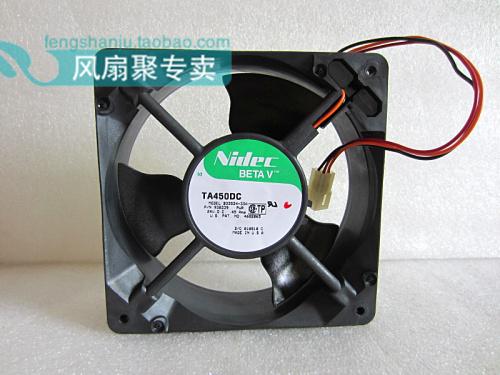 Original Nidec B33534-33A 24V0.45A 12cm12038 3-wire cooling fan 93033