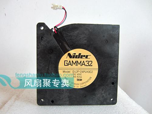 Original Nidec D12F-24PLH3C2 24V 0.60A 12cm12032 Turbine Fan Centrifugal Fan