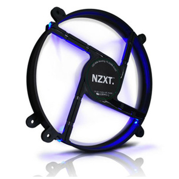 NZXT FS-200-RB-RL 20cm case fan red LED fan Njie Mirage muted blue