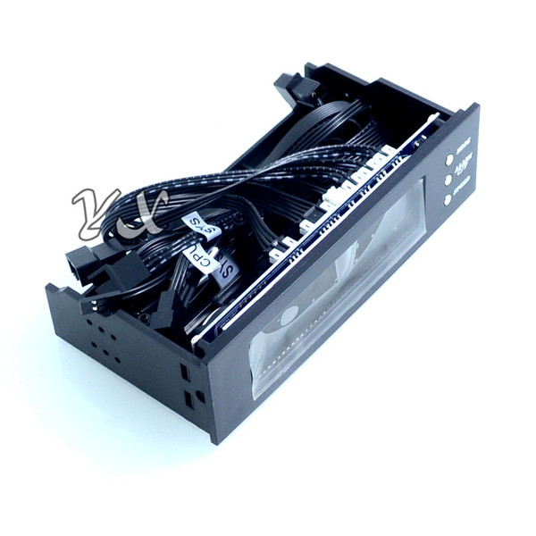 new STW-5023 fan controller fan speed controller Optical drive chassis front panel 3-pin 12V computer radiator thermostats