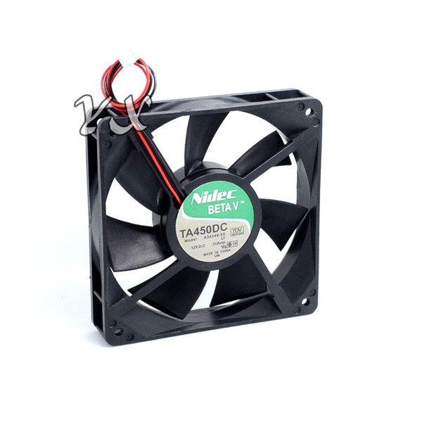 New TA450DC ball chassis 120*120*25mm A34346-55 12CM 12025 12V 0.33A power supply fan for nidec