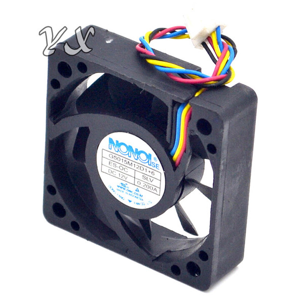 5cm4 line temperature control 0.2A 12V car audio cooling fan G5015M12D1+6