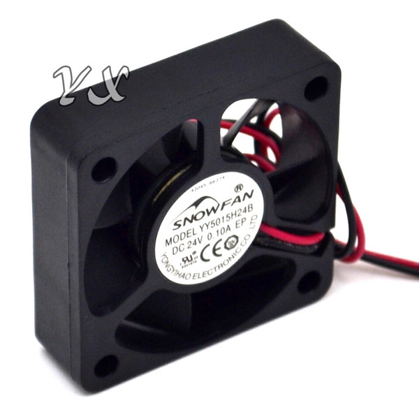 free shipping high quality New YY5015H24B 5015 Fan 5cm 24V 0.10A Dual ball fan drive 50*50*15mm