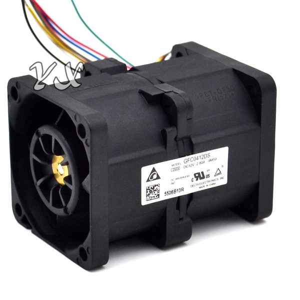 New GFC0412DS 33w 4056 2.8A 4CM dual motor scooter booster fan violence for delta 40*40*56mm