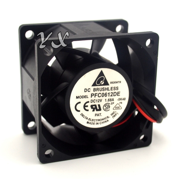 original New PFC0612DE 12V 1.68A 6038 6CM high speed cooling fan server for DELTA 60*60*38mm