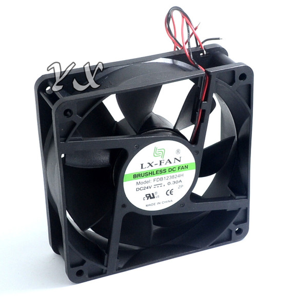 The new inverter dedicated axial fan FDB123824H 24V power supply products with high performance cooling fan 120*120*38mm