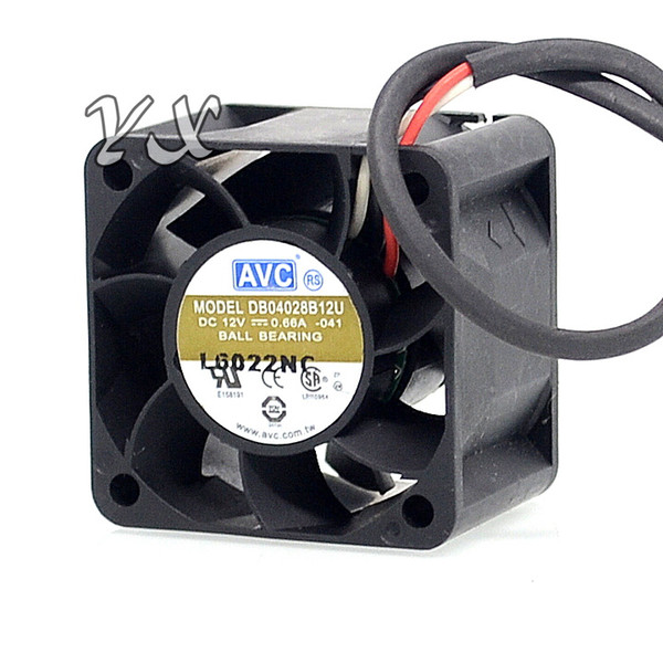 New 4CM 4028 0.66A 12V fan violence server 1U DB04028B12U 40*40*28mm