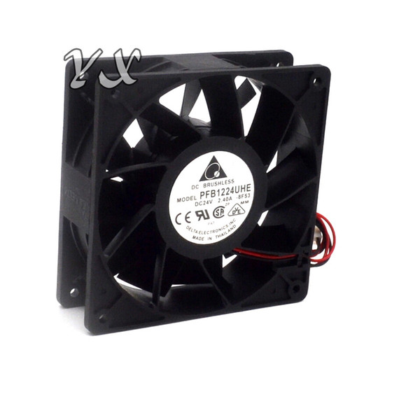 New and Original PFB1224UHE 12CM 24V 2.40A inverter cooling fan violence for Delta 120 * 120 * 38mm