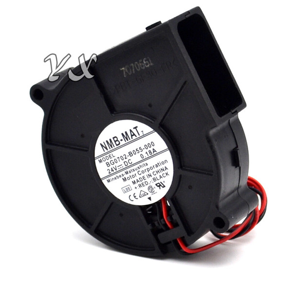 free shipping original New 2-wire BG0702-B055-000 7530 DC24V 0.18A 7cm Turbo fan blower for nmb