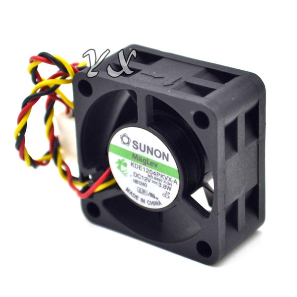 free shipping Original new SUNON KDE1204PKVX-A 4020 12v 3.8W switch fan power supply fan 40*40*20MM