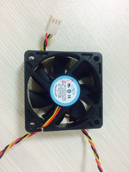 Free Shipping Taiwan fan Power logic PLA06015B12H 6015 60mm 6cm DC 12V 0.16A power supply fan cooling fan