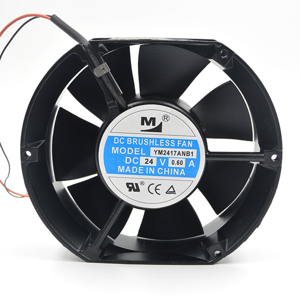 Au YM2417ANB1 24V 17251 172*172*51MM 17CM heat sink fan 0..60A