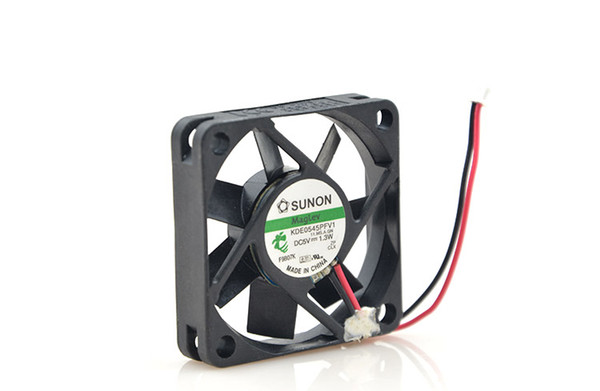 Original SUNON 4510 4.5CM KDE0545PFV1 1.3W mute notebook cooling fan 5V