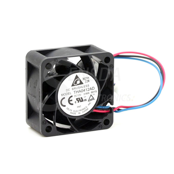 Original For Delta THA0412AD 40mm 4cm DC12V 0.60A inverter server axial case Cooling Fans