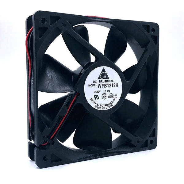 Delta WFB1212H Server Dual Ball Bearing Cooling Fan DC 12V 0.45A 12CM 120*120*25mm Inverter Blower Server Fan