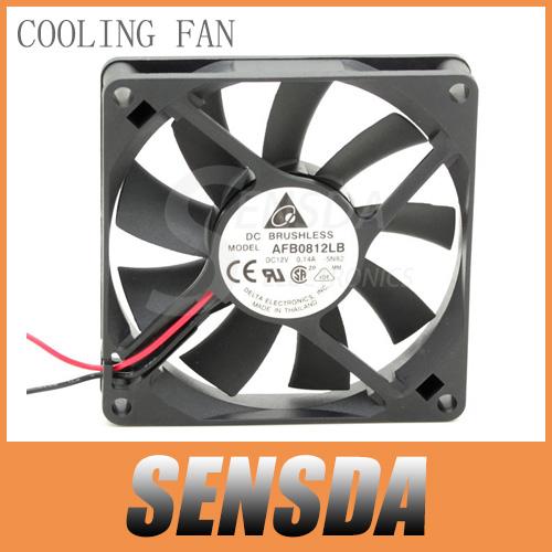 For Delta Original AFB0812LB 8cm 80mm 8015 DC 12V 0.14A server inverter blower axial cooler Cooling Fans Manuafactrue Warranty