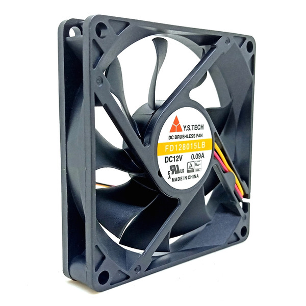 FD128015LB silent 80mm fan New Y.S.Tech 80mm 8015 DC12V 0.09A 2100RPM cooling fan