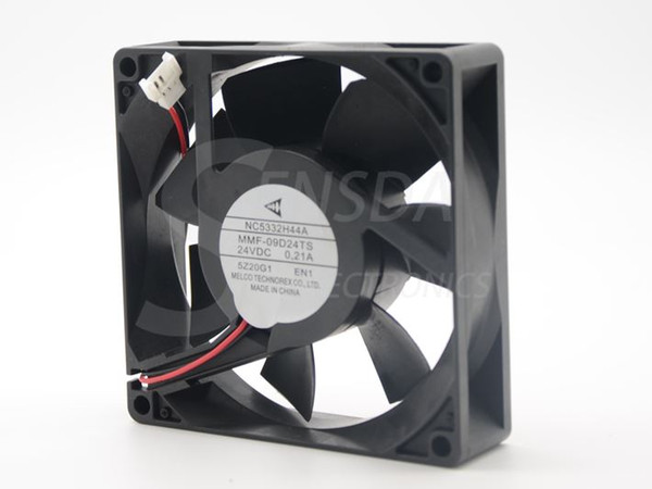 Free SHipping Brand New Melco NC5332H44A MMF-09D24TS EN1 9cm 90mm DC 24V 0.21A server inverter cooling fan