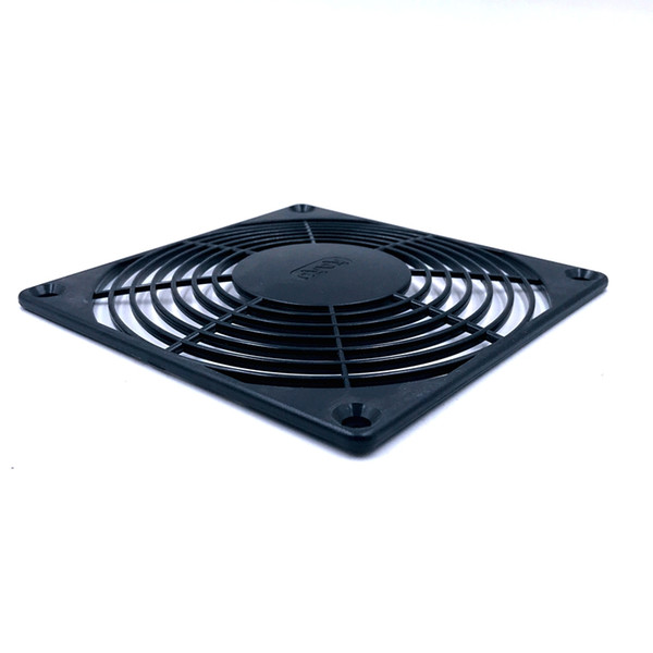 12025 12038 12015 fan guard Black 12 cm fan Single piece of plastic mesh,Protective equipment, including computers, fan grill