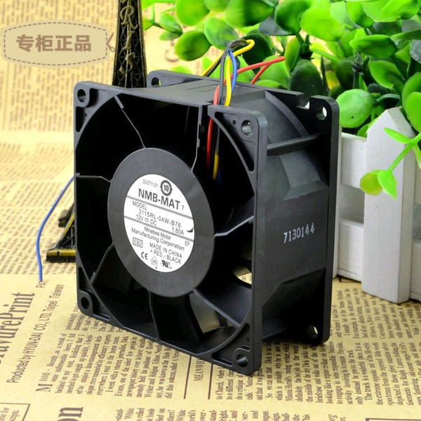 3115RL-04W-B76 Minebea NMB 8038 80mm 8cm DC 12v 1.6A 8CM winds of PWM fan