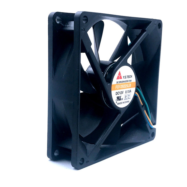 New fan FD129225LB 9225 12V 0.15A 9CM / cm Silent Chassis power supply pwm cooling fan 2400RPM 45.8CFM