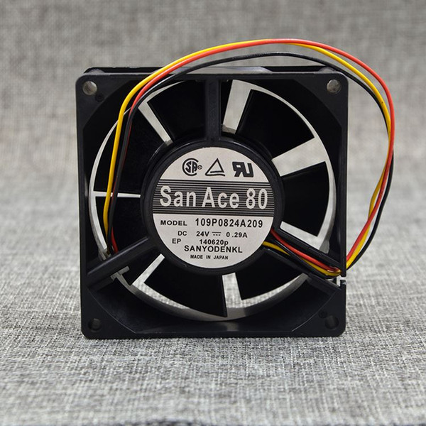 SANYO 109P0824A209 8cm 0.29A 8032 80*80*32mm inverter chassis power cooling fan