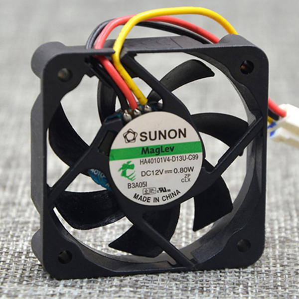 SUNON HA40101V4-D13U-C99 DC 12V 0.80W 4010 ultra quiet axial cooling fan