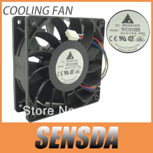 Delta 120mm PWM Fan TFC1212DE 252CFM vs PFB1212UHE Most Powerful Server CaseFan