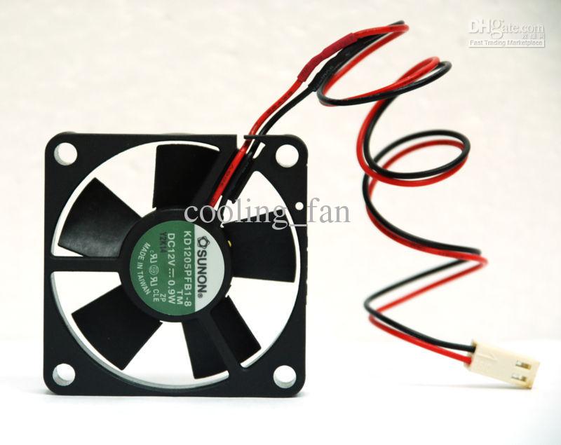 Free Shipping!Wholesale Sunon DC Fan KD1205PFB1 5x5x1 5cm DC12V 0 9W Axial Fan Cooling fan