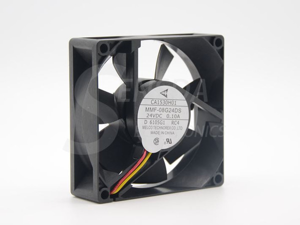 Brand New CA1530H01 Melco 80MM MMF-08G24DS RC4 80*80*25 mm DC 24V 0.10A server Cooling Fan