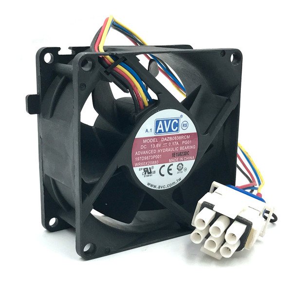 Original AVC 8038 13.6V 0.17A DAZB0838RCM-PG01 DAZB0838RCM full waterproof humidifier ventilation fan