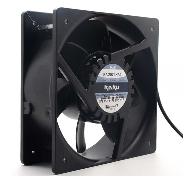 Kaku card solid KA2072HA2 AC220V 20.8CM cm all-metal high temperature axial waterproof fan