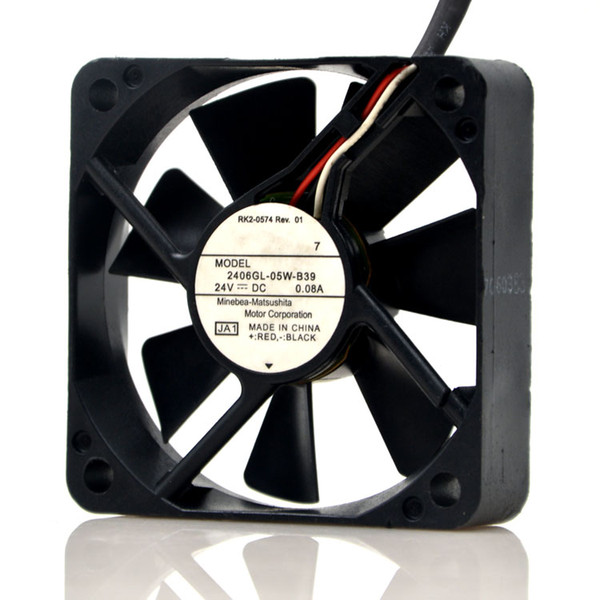 NMB 2406GL-05W-B39 6015 24V 6cm 0.08A dual ball bearing inverter axial cooling fan