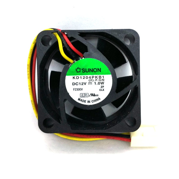 New Original SUNON KD1204PKB1 AF DC12V 1.0W 40x40x20MM 3Lines Computer cooling fan