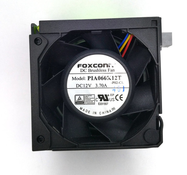 New Original Foxconn PIA060K12T 12V 3.70A 6cm 60*60*38MM 4 Lines Computer Server cooling fan