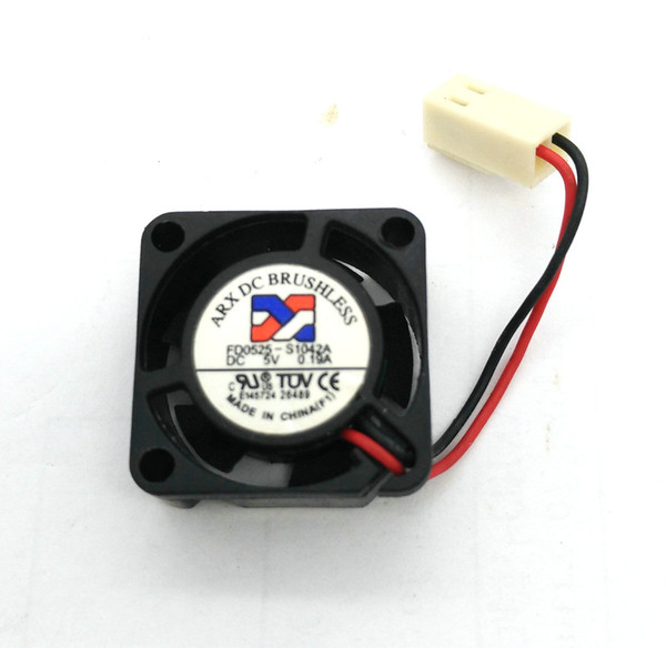 Original FD0525-S1042A DC5V 0.19A FD1225-S1042A DC12V 0.09A 25*25*10MM 2Lines Hard Disk cooling fan