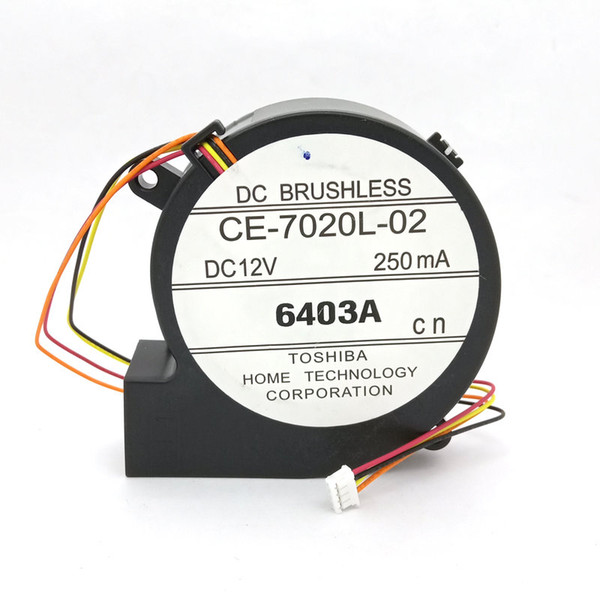 New Original CE-7020L-02 DC12V 250mA for EB-C760X/C764XN/C765XN Projector cooling fan