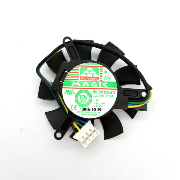 MGT5012XB-W10 New Original for NVIDIA Leadtek QUADRO K620 professional graphics card cooler heatsink cooling fan Pitch 41x23MM