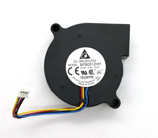 New Original Delta BFB0512HH DC12V 0.32A -DF32 50*15MM 4 Lines Computer cooling fan