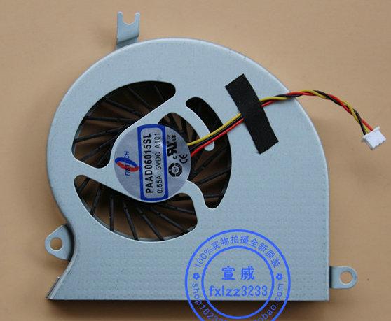 New Original nstech PAAD06015SL 0.55A 5VDC A101 for MSI GE40 X460 X460DX MS-1492 1491 Laptop cooling fan