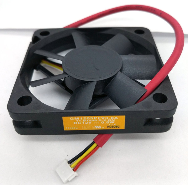 New Original SUNON GM1205PFV3-8A DC12V 0.8W R.GN Alarm Signal 50*50*10MM Projector cooling fan