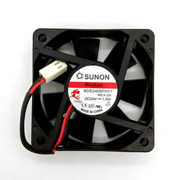 New Original KDE2406PHV1 DC24V 1.9W 60x60x15MM 2Lines Original Inverter Cooling fan