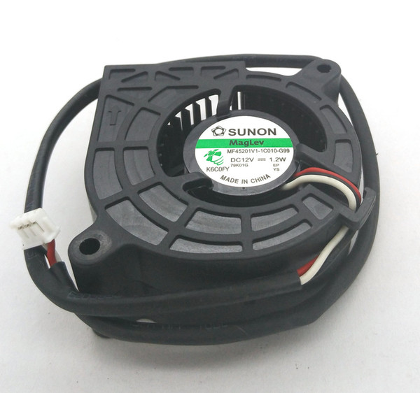 New Original SUNON MF45201V1-1C010-G99 DC12V 1.2W 0.86W 45x45x20MM 3Lines for Projector Blower cooling fan