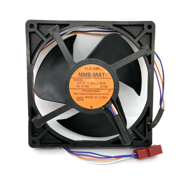 Original NMB 4715JT-D4W-B36 DC12V 0.13A Waterproof 12cm Refrigerator cooling fan