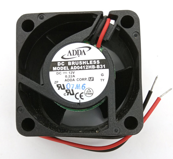 New Original ADDA AD0412HB-B31 DC12V 0.22A 40x40x28MM 2Lines Computer cooling fan