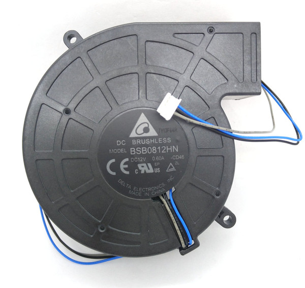 New Original Delta BSB0812HN CD46 DC12V 0.60A 80*25MM 3Lines 4Pin Projector cooling fan blower