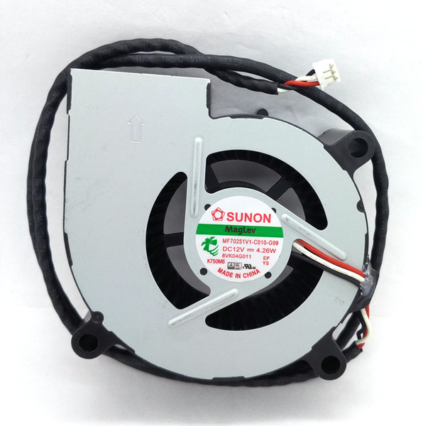 New Original SUNON MF70251V1-C010-G99 DC12V 4.26W 70*25MM 3 Lines Tachometer Signal for Projector blower cooling fan