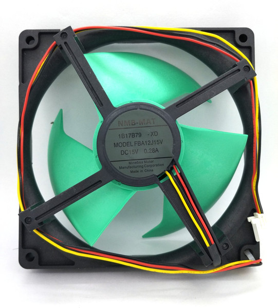 New Original NMB DC15V 0.28A FBA12J15V for refrigerator cooling fan