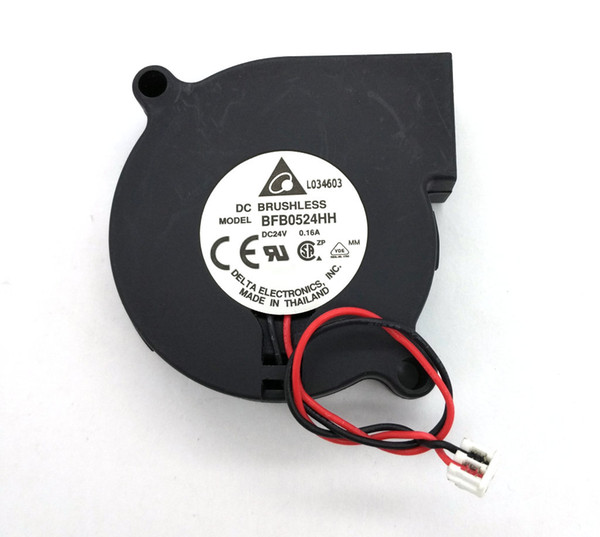 Original Delta BFB0524HH DC24V 0.16A 50*15MM 5cm Inverter Cooling fan