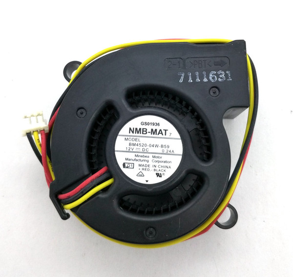 New Original NMB BM4520-04W-B59 DC12V 0.24A 45*20MM for BenQ projector blower cooling fan